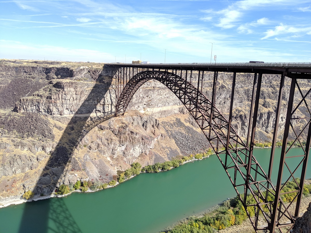 Bridge over Snake River Twin Falls